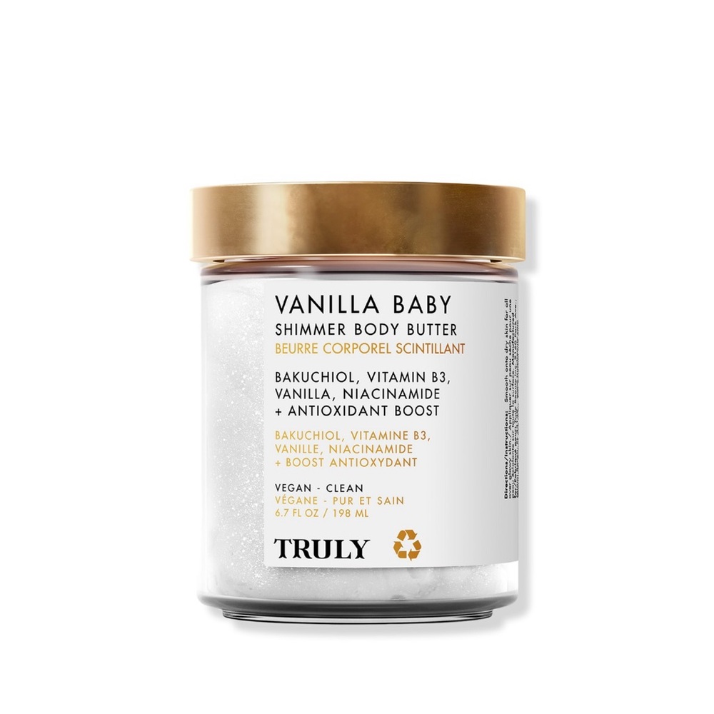 Truly Vanilla Baby Shimmer Body Butter